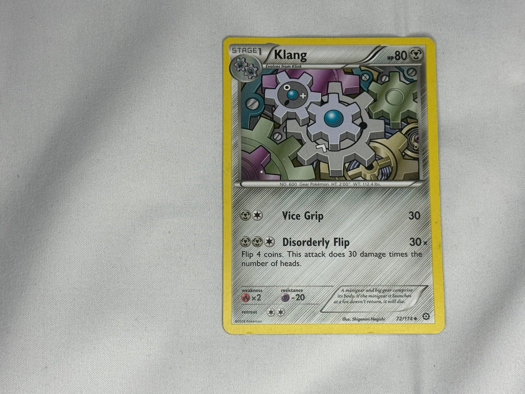 Klang 72/114 – Pokémonkort Black & White